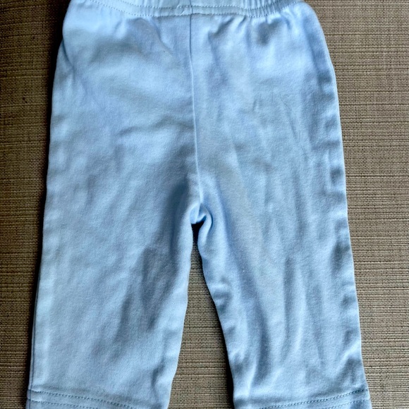 Chick Pea, Blue &  White, Onesie and Pants, Size 0-3 Months - Picture 6 of 7